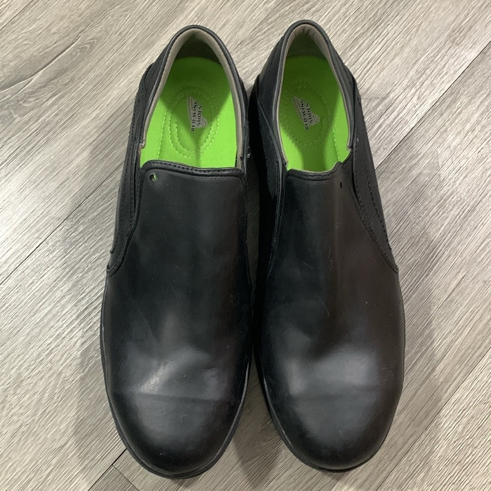 Red Wing Shoes Cross Lite Safety Toe Slip-on Work Black‎ Leather Shoe size 11.5
